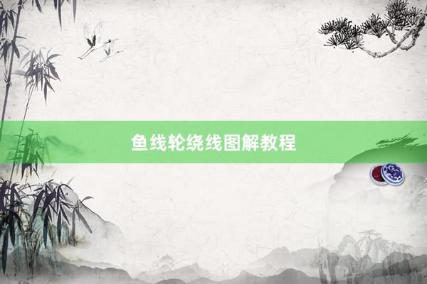 鱼线轮绕线图解教程